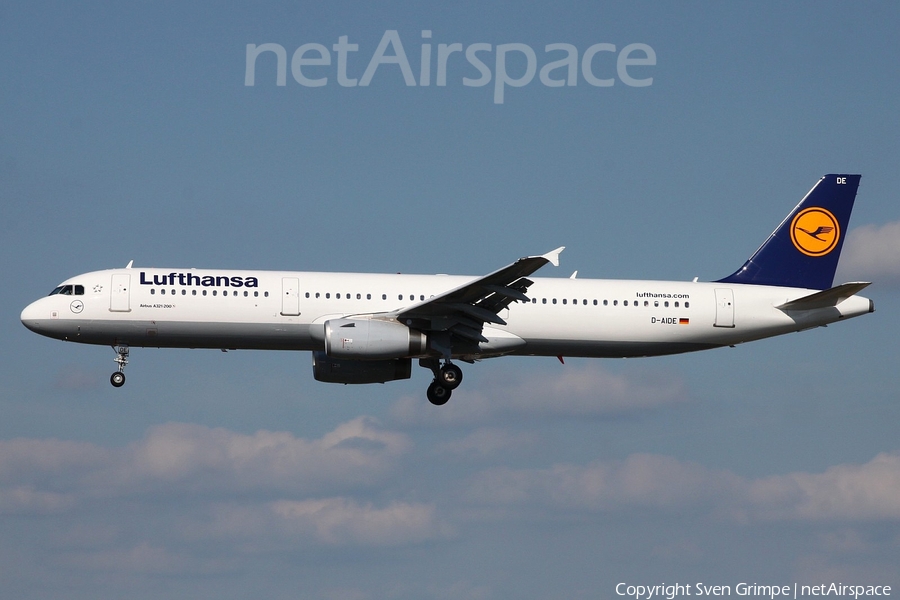 Lufthansa Airbus A321-231 (D-AIDE) | Photo 21269