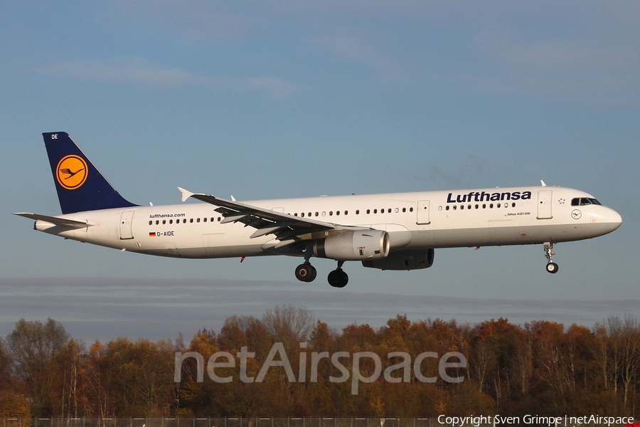 Lufthansa Airbus A321-231 (D-AIDE) | Photo 61295