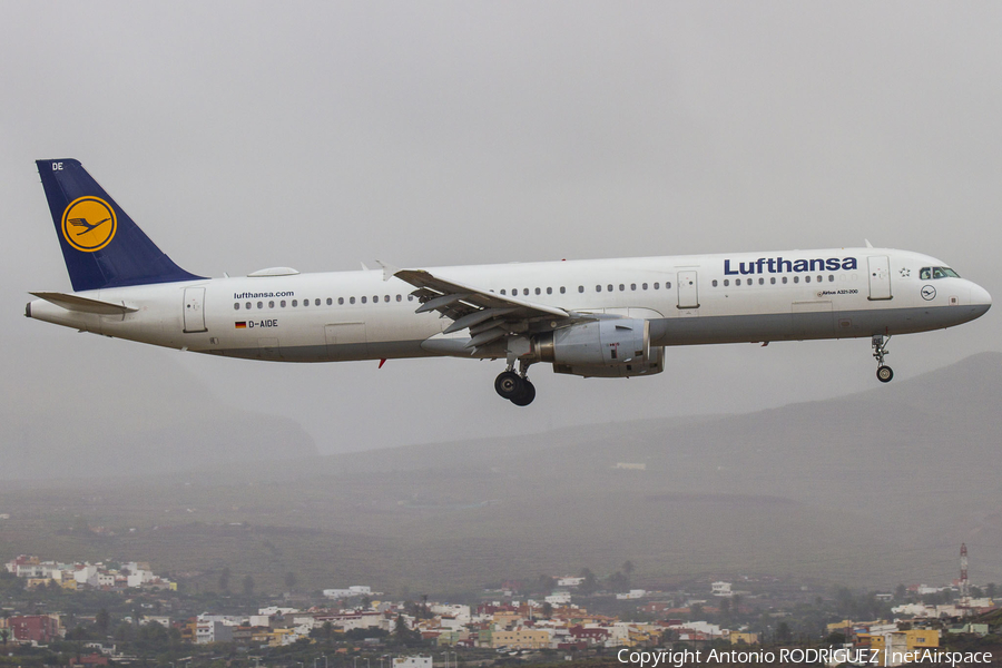 Lufthansa Airbus A321-231 (D-AIDE) | Photo 272741