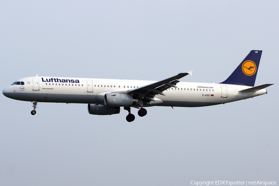 Lufthansa Airbus A321-231 (D-AIDF) | Photo 294552