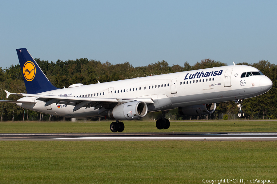 Lufthansa Airbus A321-231 (D-AIDF) | Photo 348771