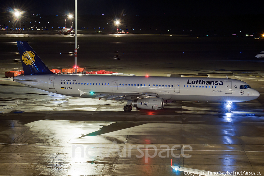 Lufthansa Airbus A321-231 (D-AIDG) | Photo 20604