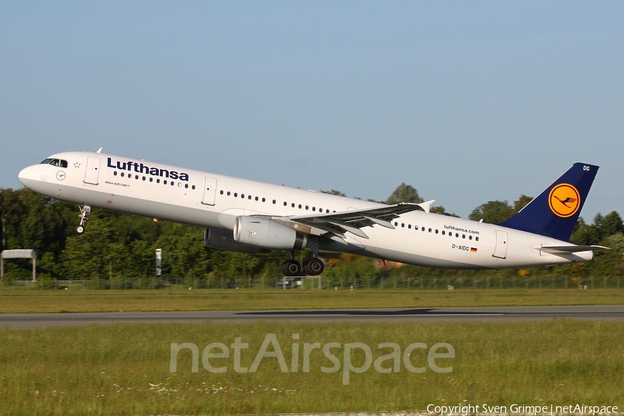 Lufthansa Airbus A321-231 (D-AIDG) | Photo 43163
