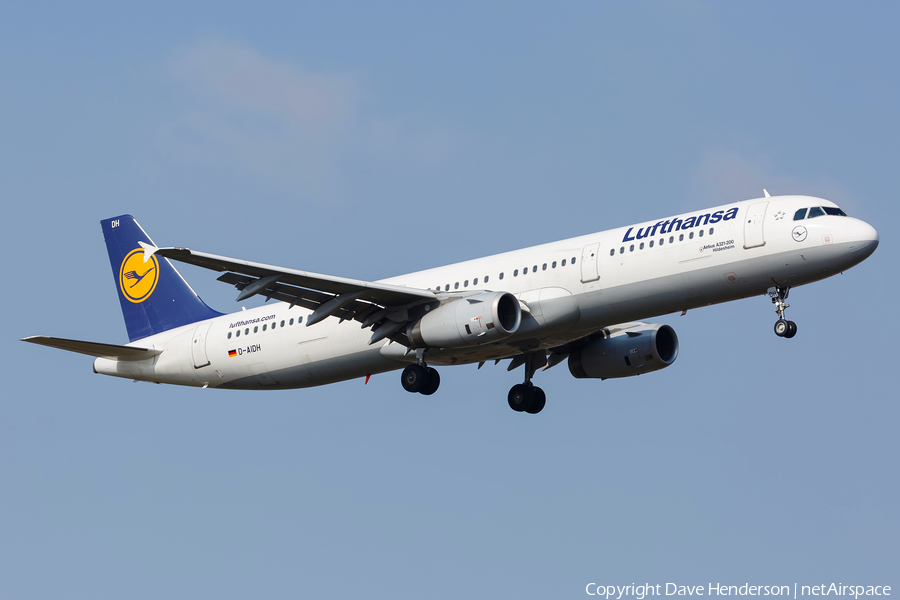 Lufthansa Airbus A321-231 (D-AIDH) | Photo 145759