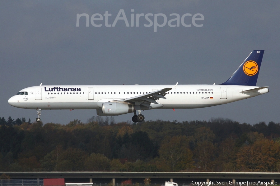 Lufthansa Airbus A321-231 (D-AIDK) | Photo 33863