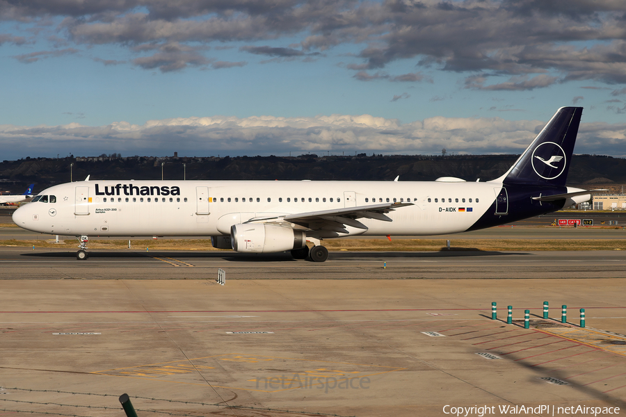 Lufthansa Airbus A321-231 (D-AIDK) | Photo 667566