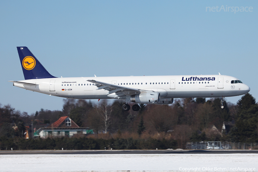 Lufthansa Airbus A321-231 (D-AIDM) | Photo 42962