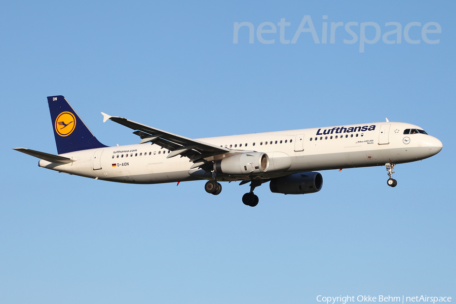 Lufthansa Airbus A321-231 (D-AIDN) | Photo 77948