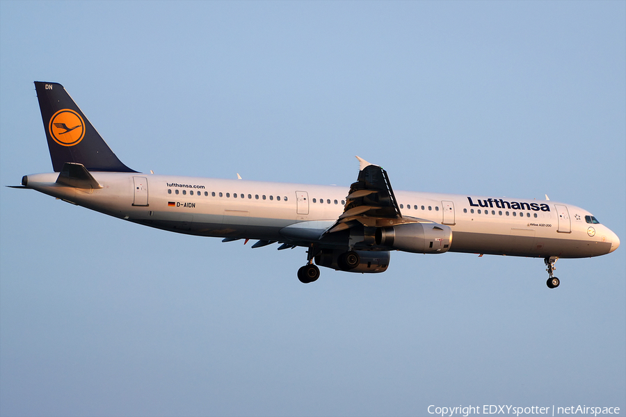 Lufthansa Airbus A321-231 (D-AIDN) | Photo 276110