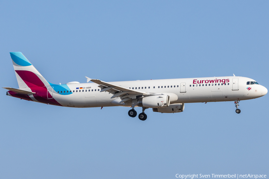 Eurowings Airbus A321-231 (D-AIDP) | Photo 583289