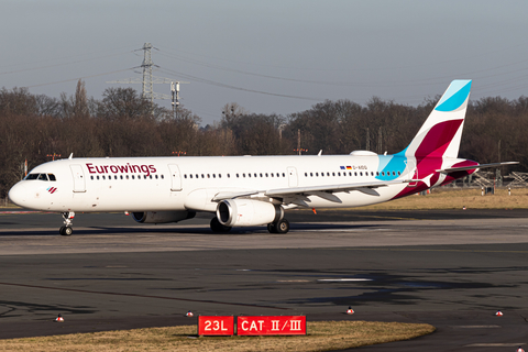 Eurowings Airbus A321-231 (D-AIDQ) at  Dusseldorf - International, Germany