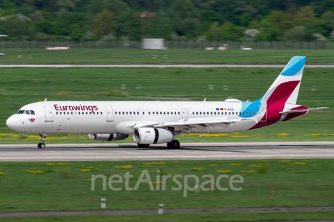 Eurowings Airbus A321-231 (D-AIDQ) at  Dusseldorf - International, Germany