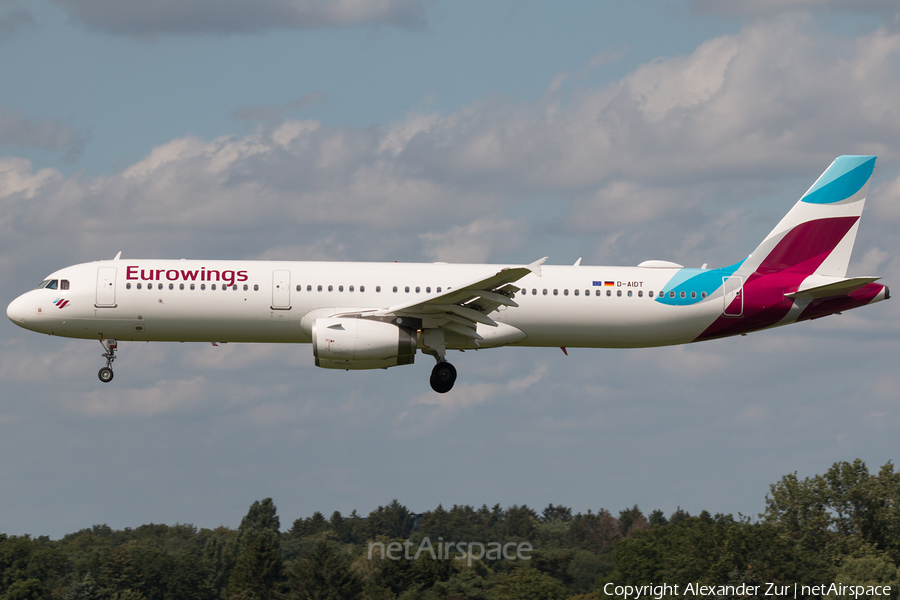 Eurowings Airbus A321-231 (D-AIDT) | Photo 585318