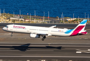 Eurowings Airbus A321-231 (D-AIDT) at  La Palma (Santa Cruz de La Palma), Spain