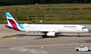 Eurowings Airbus A321-231 (D-AIDU) at  Cologne/Bonn, Germany