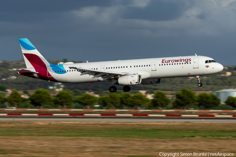 Eurowings Airbus A321-231 (D-AIDU) | Photo 628305