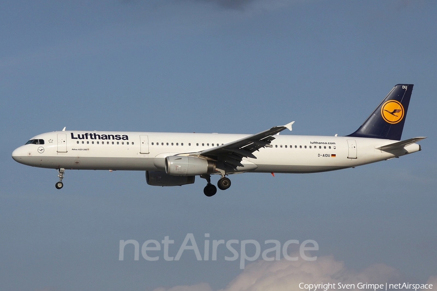 Lufthansa Airbus A321-231 (D-AIDU) | Photo 124847