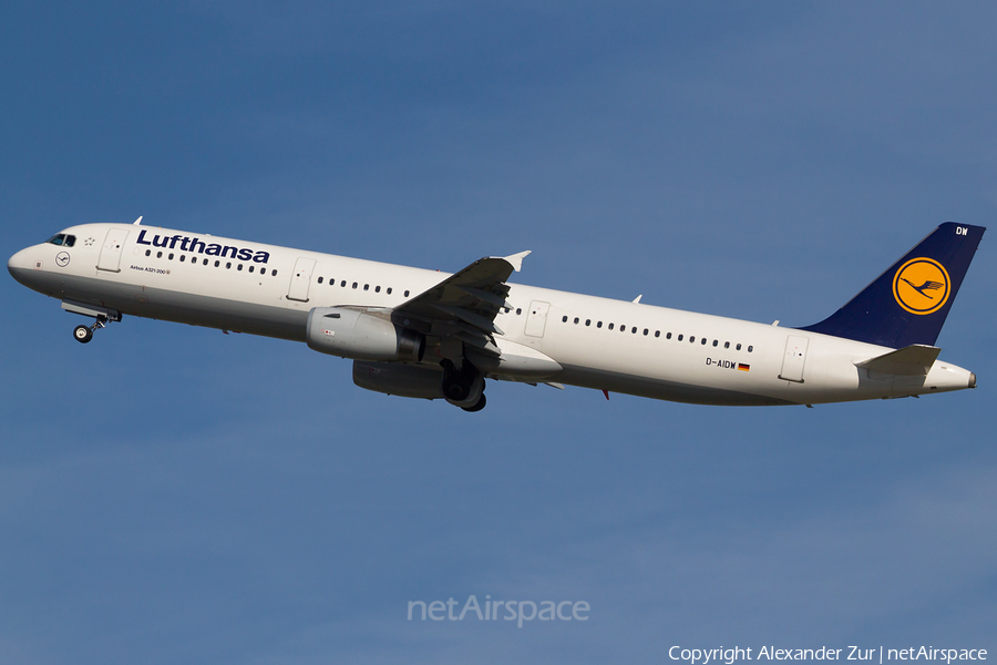 Lufthansa Airbus A321-231 (D-AIDW) | Photo 225915
