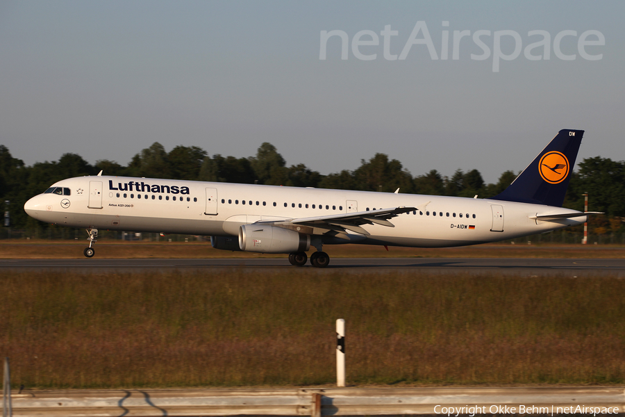 Lufthansa Airbus A321-231 (D-AIDW) | Photo 78589