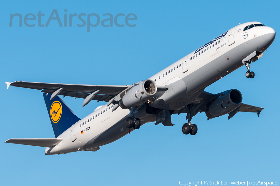 Lufthansa Airbus A321-231 (D-AIDW) | Photo 296259