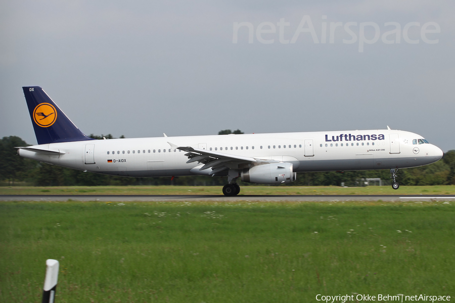 Lufthansa Airbus A321-231 (D-AIDX) | Photo 118205