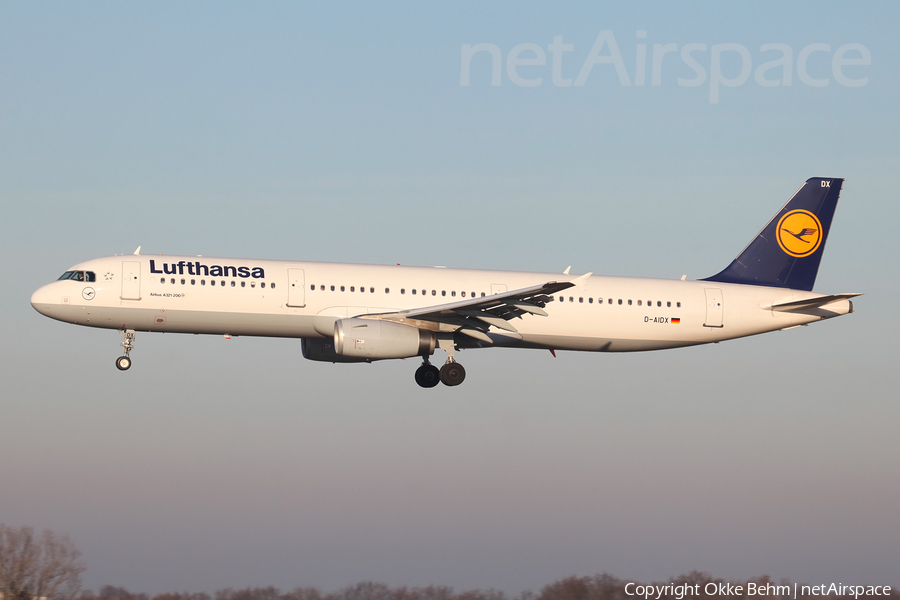 Lufthansa Airbus A321-231 (D-AIDX) | Photo 137493