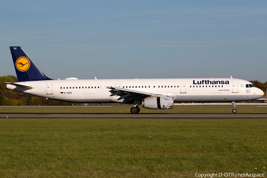 Lufthansa Airbus A321-231 (D-AIDX) | Photo 269035