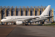 Global Jet Luxembourg Airbus A318-112(CJ) Elite (D-AIEA) at  Hamburg - Fuhlsbuettel (Helmut Schmidt), Germany