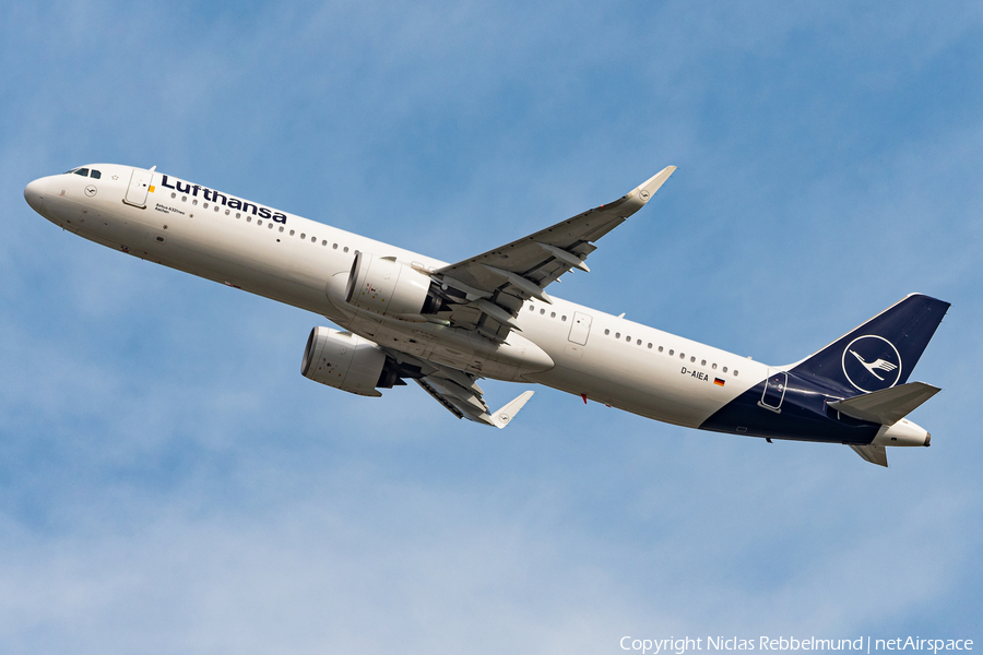 Lufthansa Airbus A321-271NX (D-AIEA) | Photo 400392