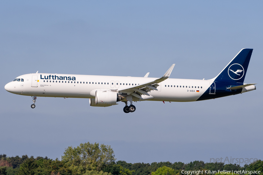 Lufthansa Airbus A321-271NX (D-AIEA) | Photo 411442