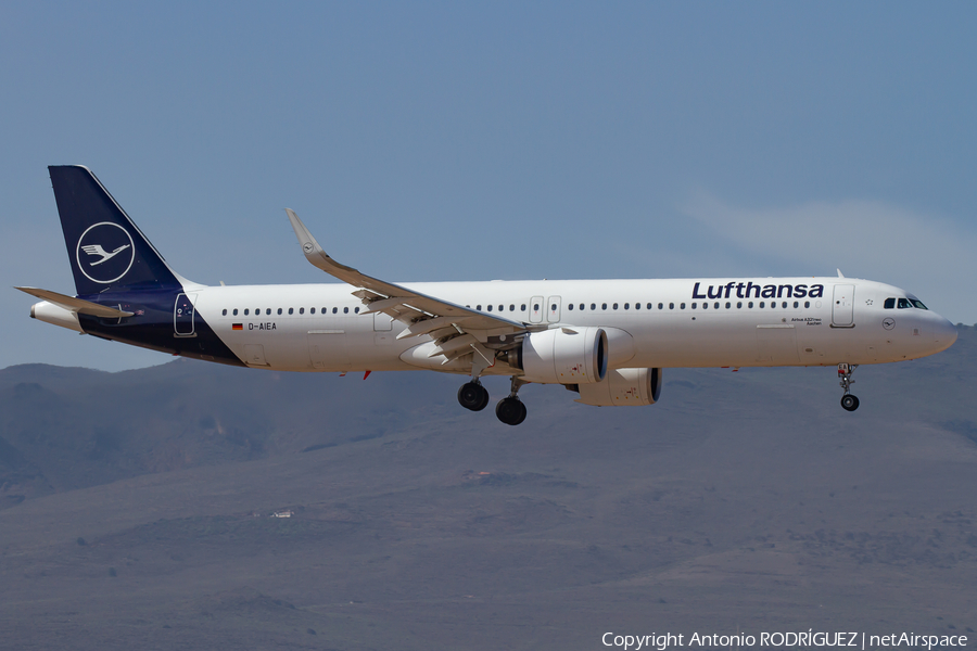 Lufthansa Airbus A321-271NX (D-AIEA) | Photo 411289