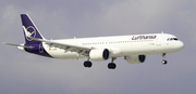 Lufthansa Airbus A321-271NX (D-AIEB) at  Barcelona - El Prat, Spain