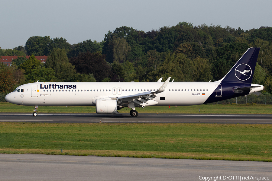 Lufthansa Airbus A321-271NX (D-AIEB) | Photo 345305
