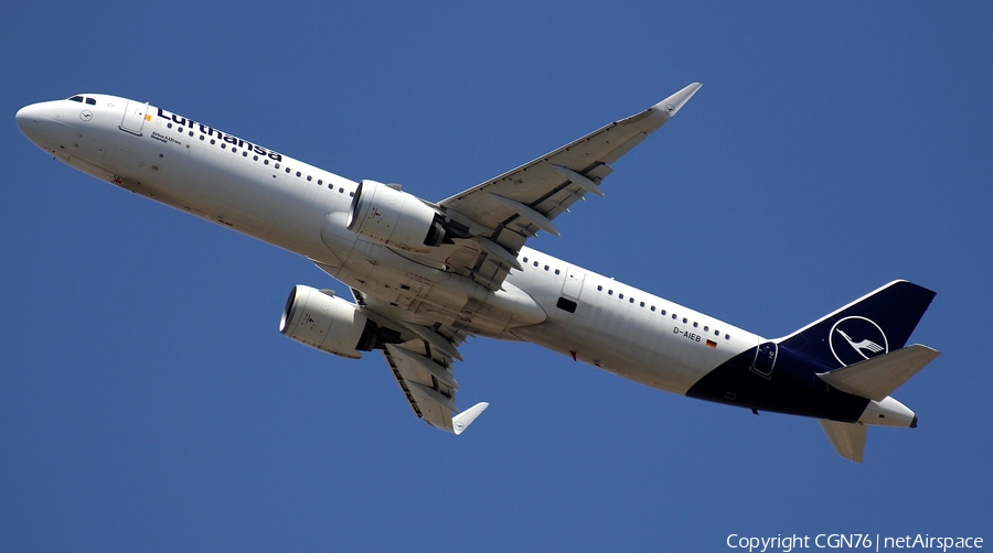 Lufthansa Airbus A321-271NX (D-AIEB) | Photo 507809