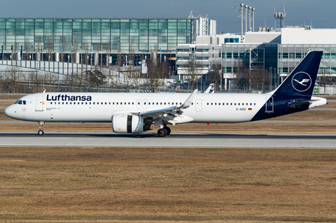 Lufthansa Airbus A321-271NX (D-AIEE) at  Munich, Germany