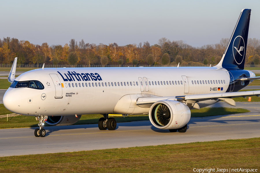 Lufthansa Airbus A321-271NX (D-AIEG) | Photo 537386