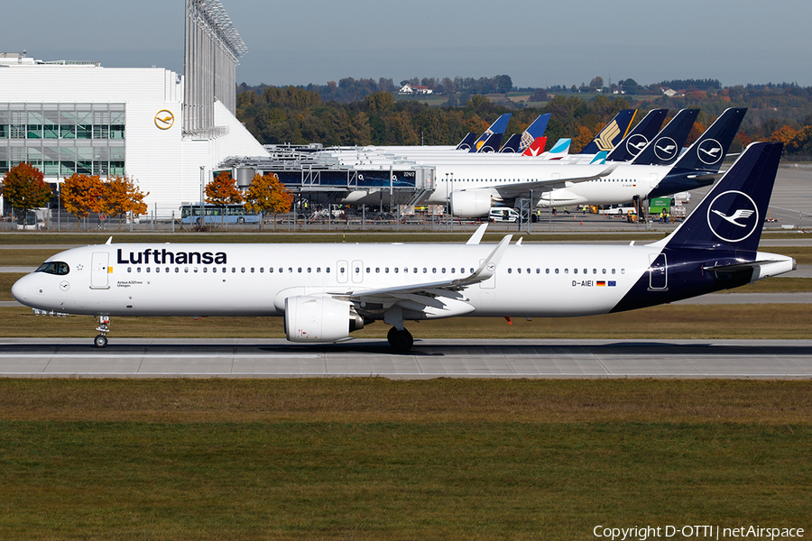 Lufthansa Airbus A321-271NX (D-AIEI) | Photo 483859