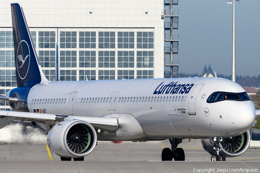 Lufthansa Airbus A321-271NX (D-AIEI) | Photo 537375
