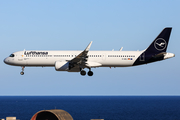 Lufthansa Airbus A321-271NX (D-AIEJ) at  Gran Canaria, Spain