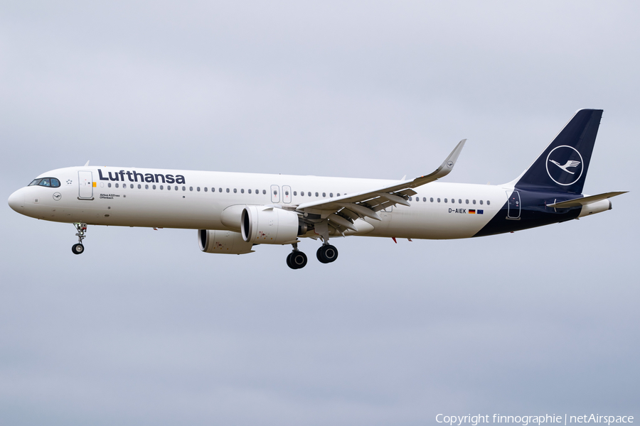 Lufthansa Airbus A321-271NX (D-AIEK) | Photo 516698