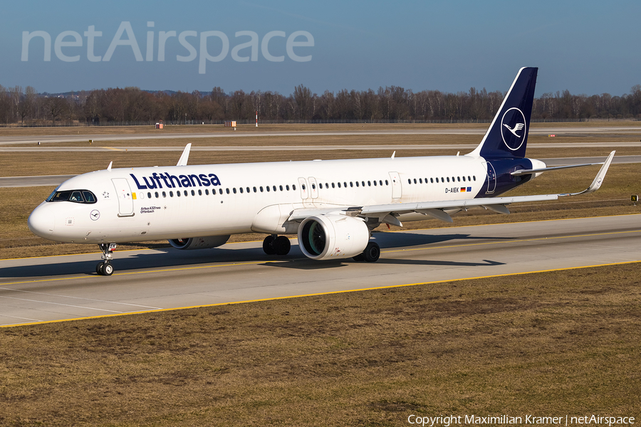 Lufthansa Airbus A321-271NX (D-AIEK) | Photo 603423