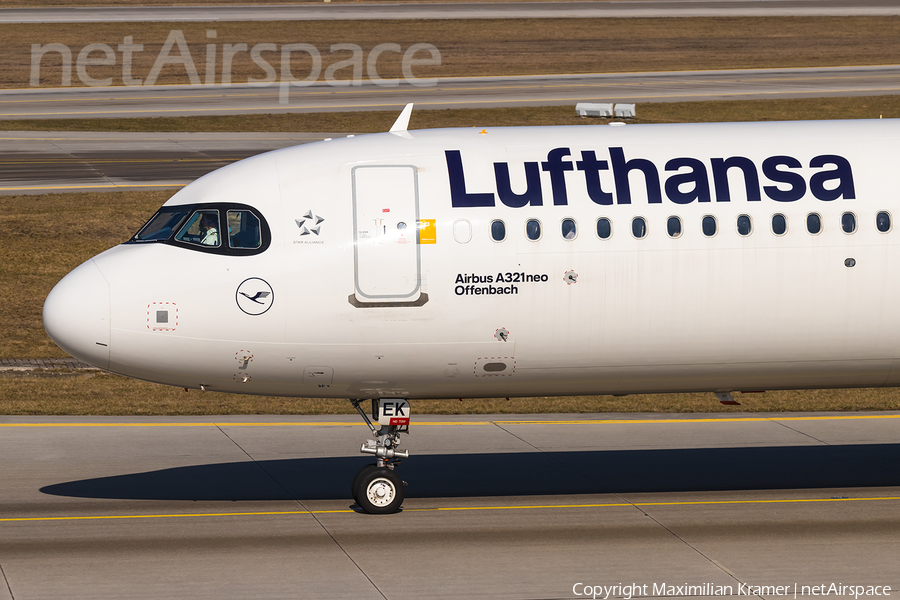 Lufthansa Airbus A321-271NX (D-AIEK) | Photo 603424