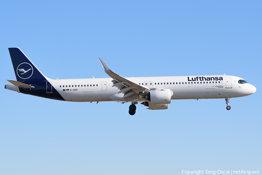 Lufthansa Airbus A321-271NX (D-AIEK) | Photo 502930