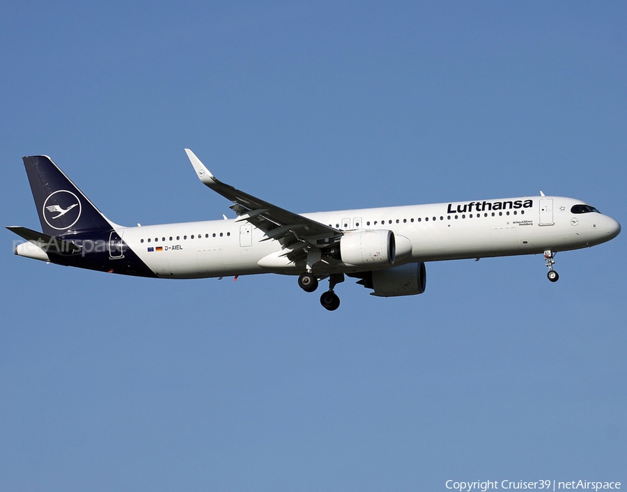 Lufthansa Airbus A321-271NX (D-AIEL) | Photo 521237