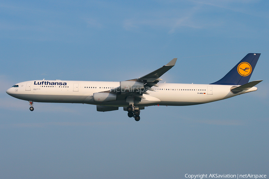 Lufthansa Airbus A340-313X (D-AIFA) | Photo 260685
