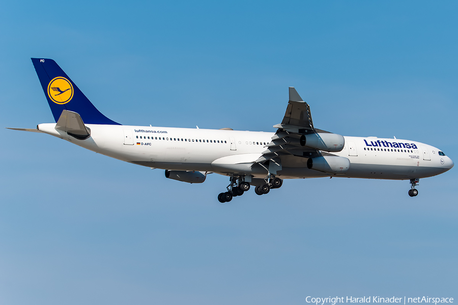 Lufthansa Airbus A340-313X (D-AIFC) | Photo 295494