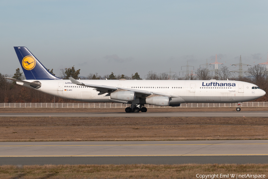 Lufthansa Airbus A340-313X (D-AIFC) | Photo 502667