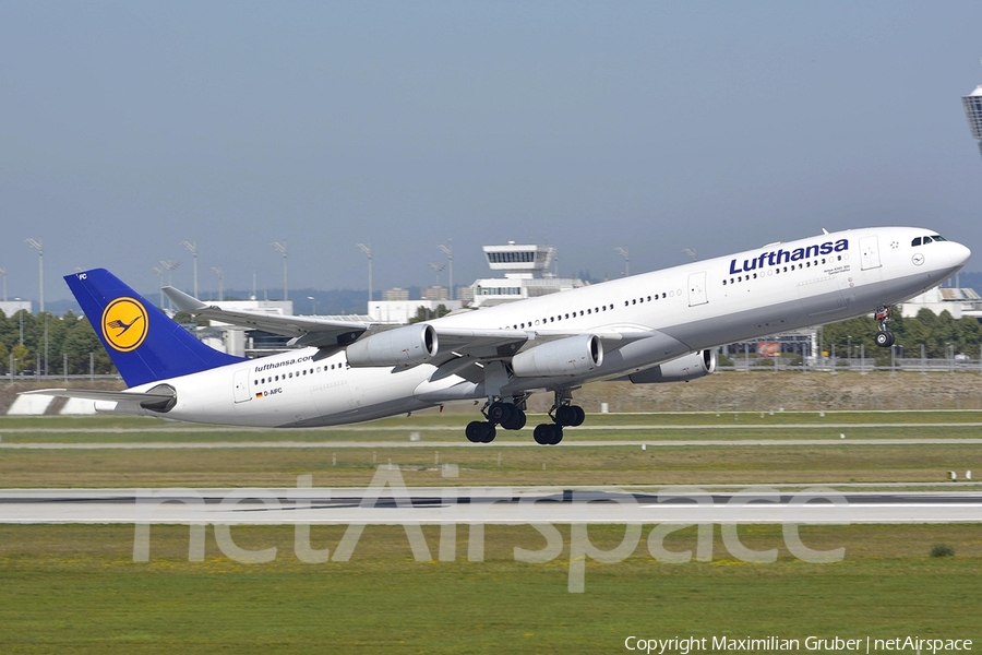 Lufthansa Airbus A340-313X (D-AIFC) | Photo 111489