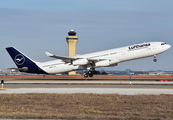 Lufthansa Airbus A340-313X (D-AIFD) at  Dallas/Ft. Worth - International, United States