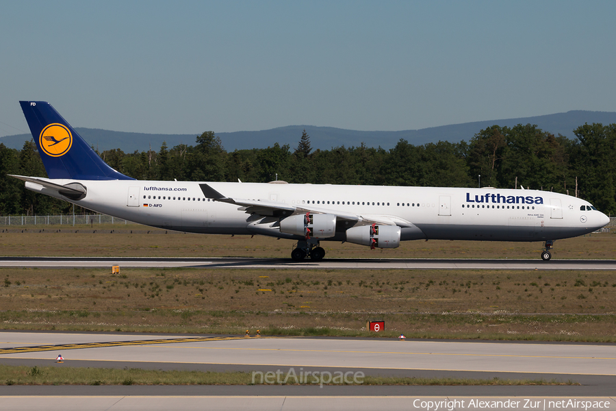 Lufthansa Airbus A340-313X (D-AIFD) | Photo 244122